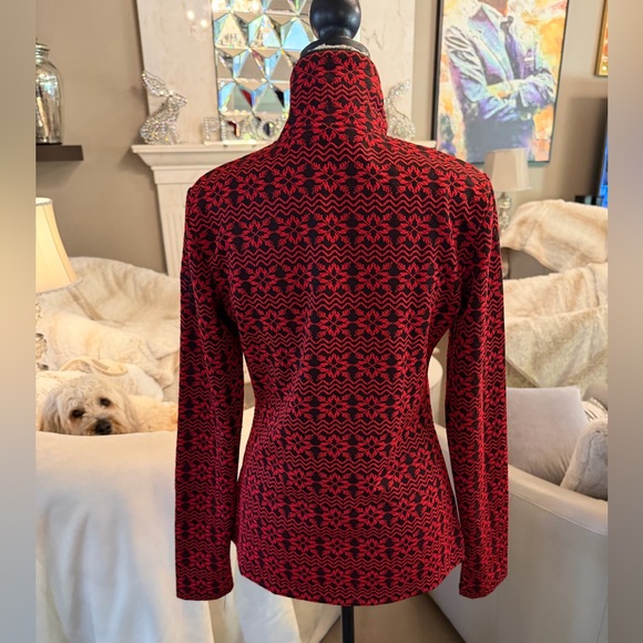 Luhta Women's Red Jacket/ base Top/ Ski Aspres top - Picture 9 of 17